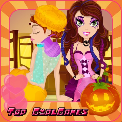 Halloween pumpkin spa salon iOS App