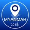 Burma Offline Map + City Guide Navigator, Attractions and Transports