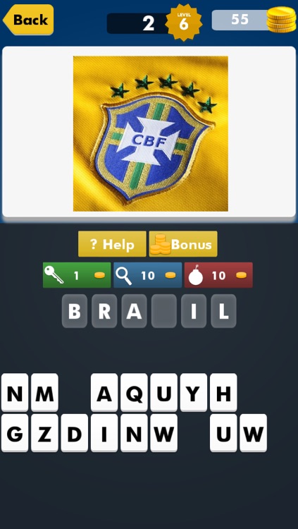 A Football Logo Quiz - ( Soccer Team Name Games Trivia 2k15 ) screenshot-3
