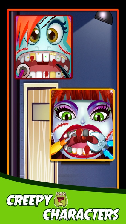 Little Nick's Scary Girl Dentist Office - Monster Mommy's Baby Tooth Story PRO