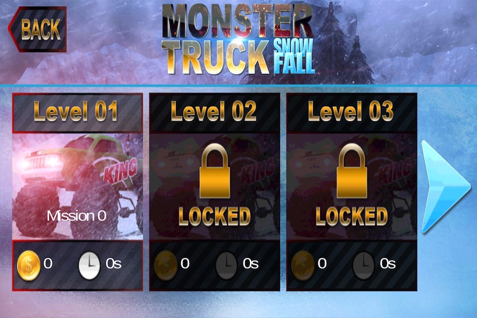 Monster Truck Snowfall screenshot 2