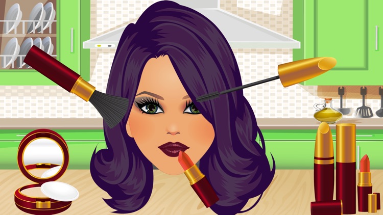 Cindy In Kitchen Dress Up Make up Game
