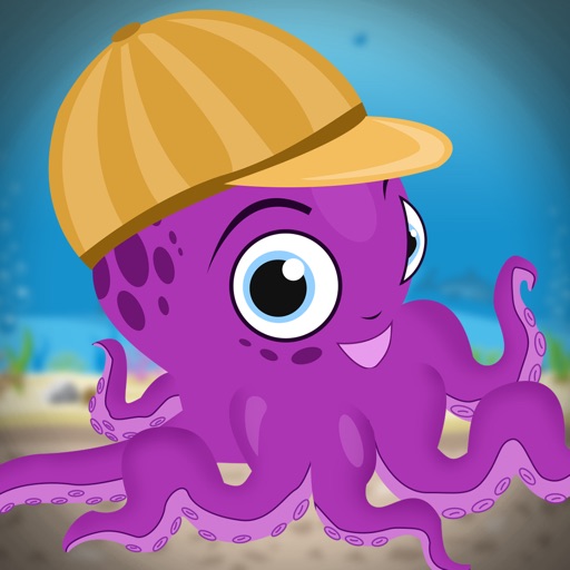 Funky Octopus Water Jump Madness - cool jumping and racing game Icon