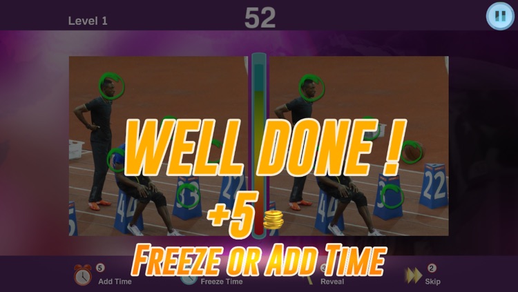 A Spot the differences game - Find hidden objects in Sport Puzzle Pictures - Spotting What's the difference? screenshot-4