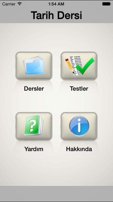 How to cancel & delete Tarih Dersi Lite from iphone & ipad 1