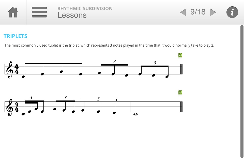 Musition Rhythmic Subdivision screenshot 4