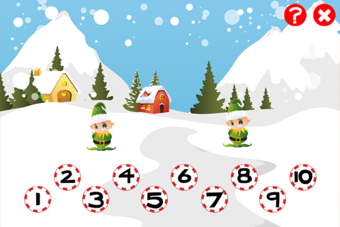 A Christmas Counting Game for Children: Learn to Count the Numbers with Santa Claus screenshot 3