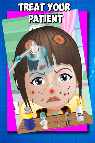 Kids Skin Care Doctor - Amateur surgeon and kids doctor game with body X Ray screenshot 3