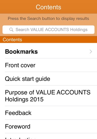 Value Accounts Holdings 2015 screenshot 2