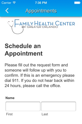 Family Health Center screenshot 3