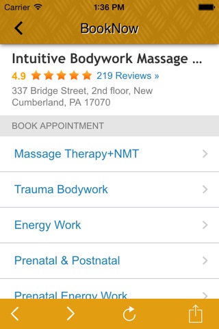 Go Massage-Intuitive Bodywork screenshot 2