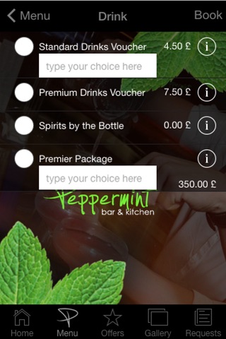 Peppermint Bar & Kitchen screenshot 4