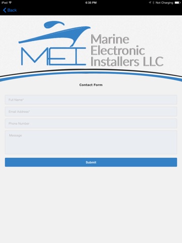 Marine Electronic Installers LLC HD screenshot 3