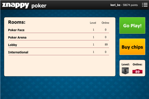 Poker Znappy screenshot 4