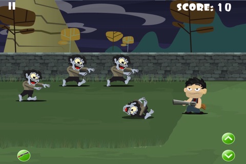 A Zombies Attacking In The Field - Shooting Game For Boys And Teens screenshot 3