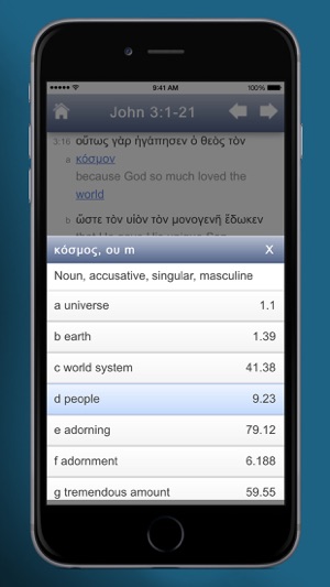 ScriptureDirect Interlinear Greek Bible(圖2)-速報App