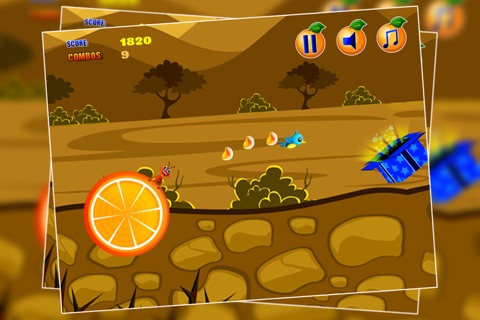 Ant on a Fruit Wheel : Food Collect Before Winter Comes - Gold screenshot 4