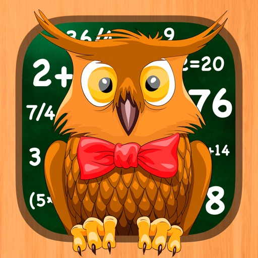 Math Master - education arithmetic puzzle games, train your skills of mathematics Icon