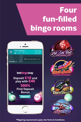 Betway Bingo - Real Money Bingo and Casino Games screenshot 2