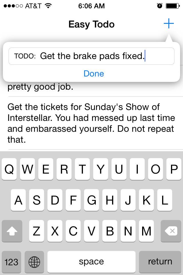 Easy Todo App screenshot 3