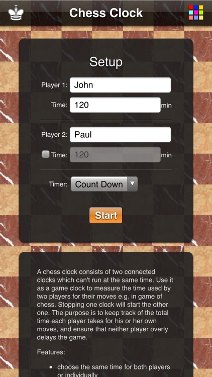 Chess Clock Free