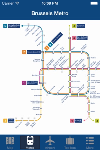 Brussels Offline Map - City Metro Airport screenshot 3