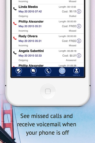 YouRoam: WiFi phone calls and text messaging screenshot 3