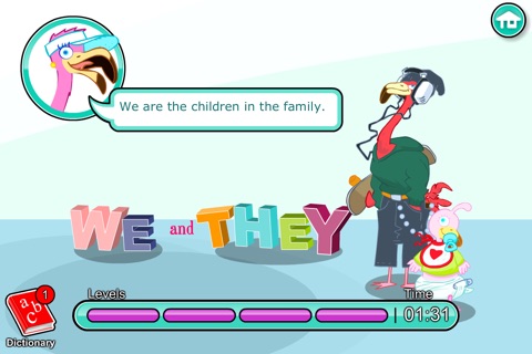 English for kids 2: The Family ABC by Mingoville  – includes fun language learning games and activities for children screenshot 4