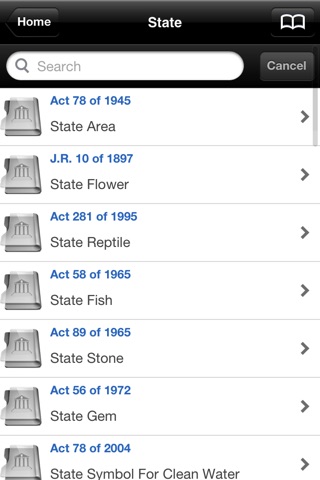 MI Code, Michigan Laws MCL screenshot 2