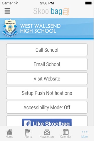 West Wallsend High School - Skoolbag screenshot 4