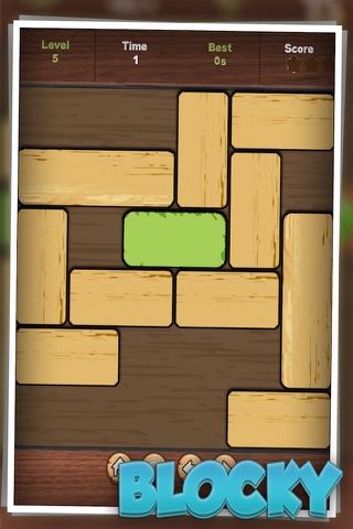 Blocky – Amazing Unblock Brain Teaser Challenge Game Free screenshot 3
