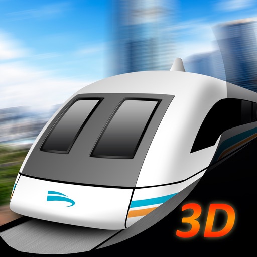 Maglev Train Driver 3D Free Icon