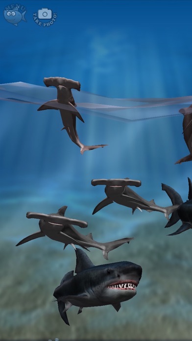 How to cancel & delete Shark Fingers! 3D Interactive Aquarium from iphone & ipad 3