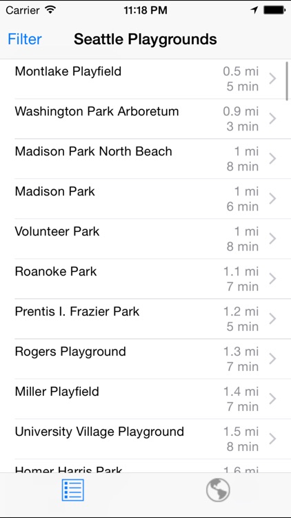 Seattle Playgrounds