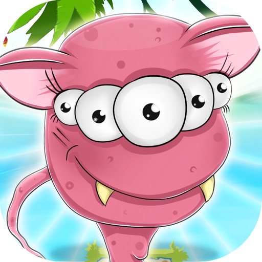 Angry Monsters Run HD free iOS App