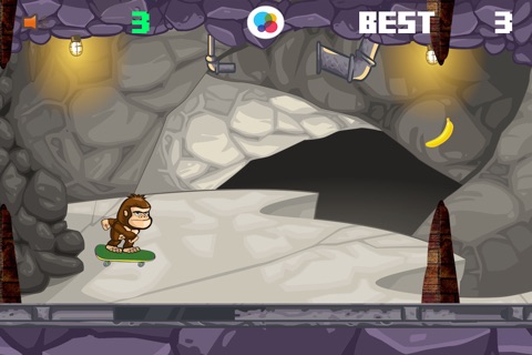 Crazy Ape Adventure - Cave Monkey Mine Escape LX screenshot 3
