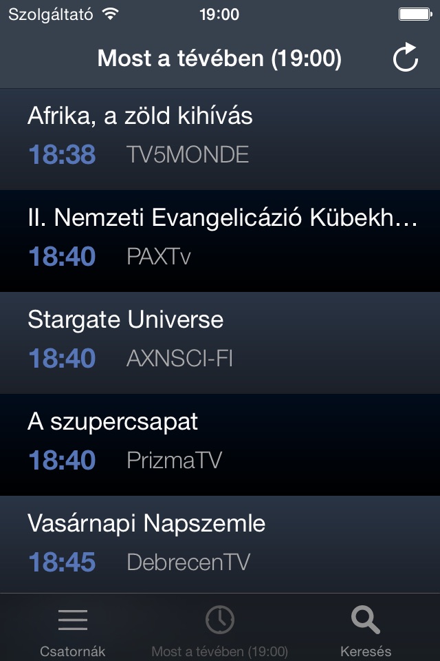 Magyar Televízió screenshot 2