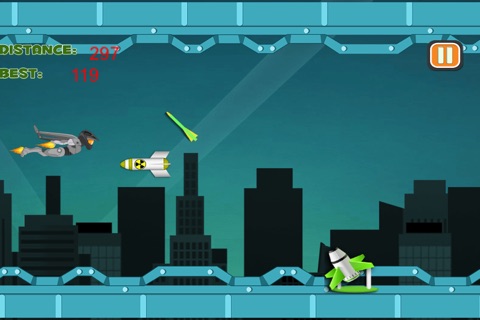 Super Speed Robot Racing Challenge Pro - awesome air flying battle game screenshot 2
