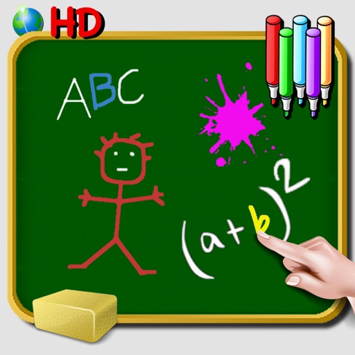 Blackboard to write and draw on iPad icon