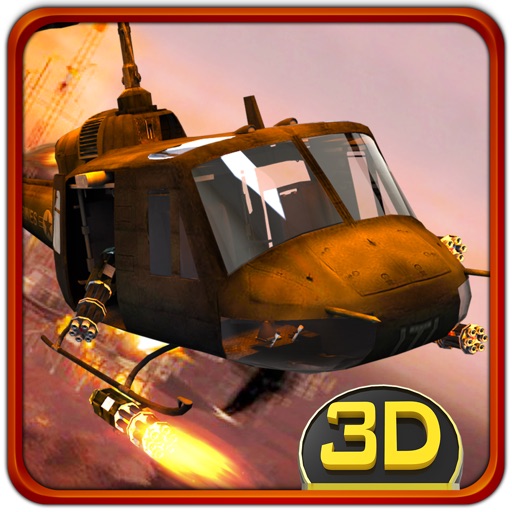 Russian Helicopter War 3D - Real Gunship Helicopter Battle Simulation Game Icon