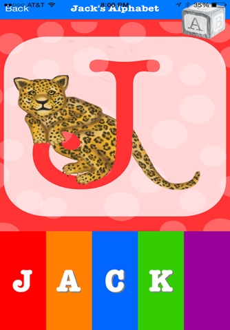 Jack's Alphabet - The Learn To Spell Game screenshot 2