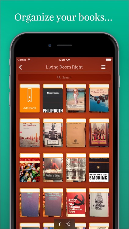 Evershelf - Organize Books, CDs, vinyl records, and movies - search your shelves - share your collections!