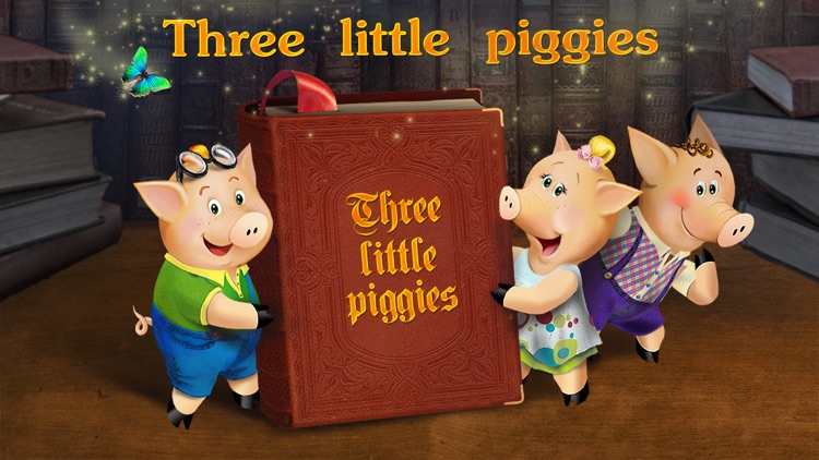 The three little pigs - preschool & kindergarten fairy tales book for kids