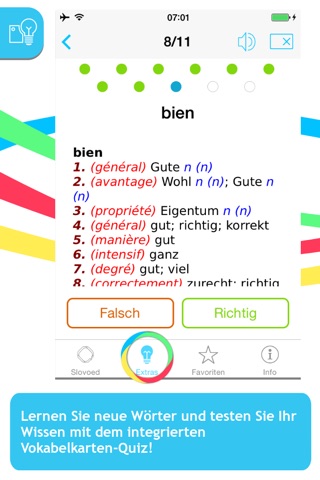French <-> German Slovoed Classic talking dictionary screenshot 4