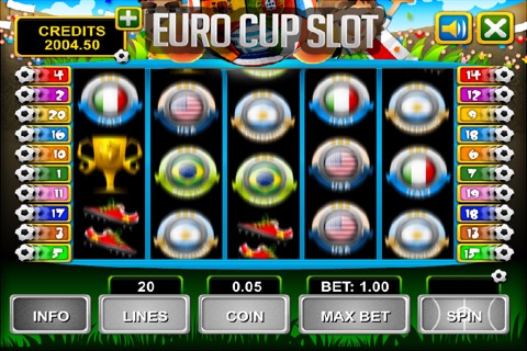 Euro Cup Slot - Jackpot screenshot 3