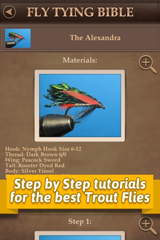 Fly Tying Bible Trout Flies - Step by Step Fishing Tutorials for Tying Pro Patterns screenshot 4