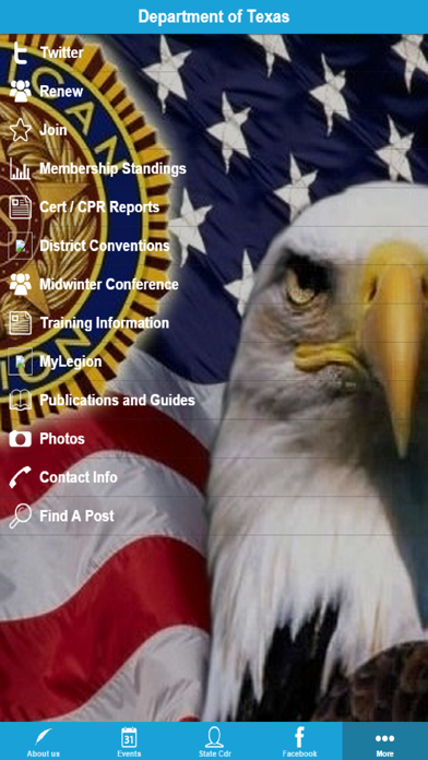 How to cancel & delete American Legion Dept of Texas from iphone & ipad 1