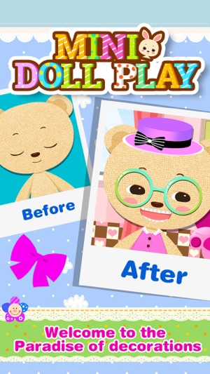 Face My Talking Bunny AA: Virtual Doll Makeover Salon Center(圖2)-速報App