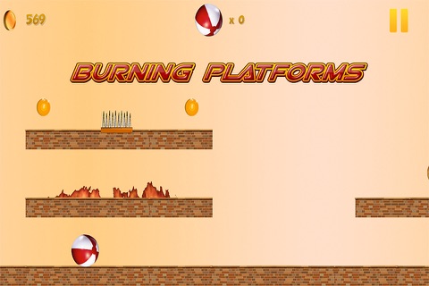 Smash Hit Red Ball Touch Spikes screenshot 3