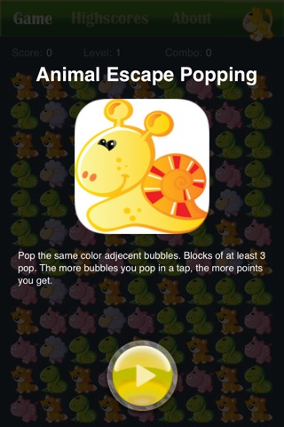 Animal Escape Popping Puzzle Game screenshot 4